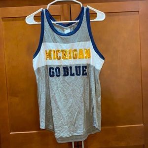 University of Michigan PINK workout tank